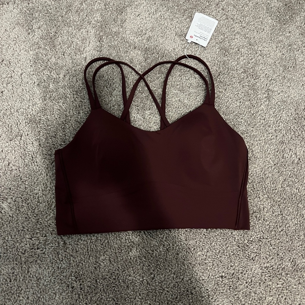 New with Tags Lululemon Like a Cloud Bra Longline *Light Support, B/C Cup - Picture 3 of 5